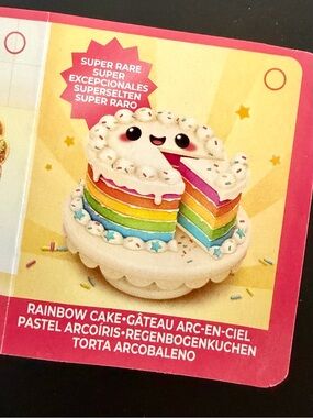Mini Brands RARE rainbow cake Kawaii Kitchen Creates Zuru Create layer dessert